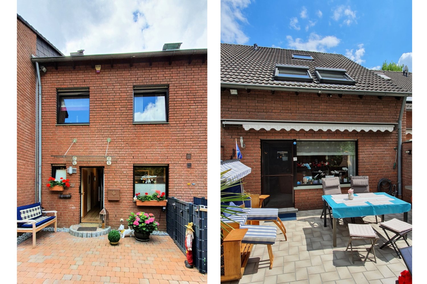 Einfamilien-Reihenmittelhaus mit Süd-West-Garten Einfamilien-Reihenmittelhaus mit Süd-West-Garten