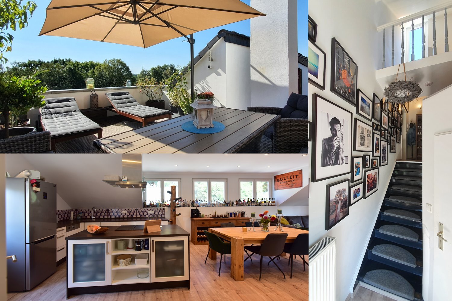 Maisonette Wohnung mit Dachterrasse und Ruhrblick Maisonette Wohnung mit Dachterrasse und Ruhrblick